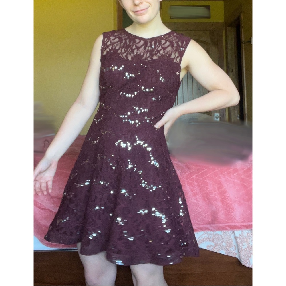 COPY - Maroon Speechless Dress